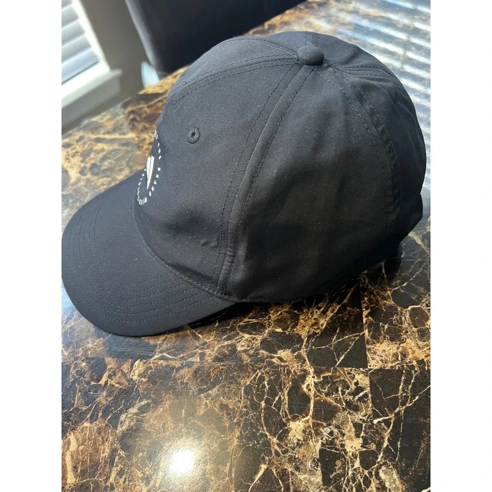 Adidas Golf Mens Black 3-Stripes Circle Logo Performance Baseball Hat OSFM